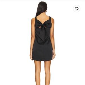 The Mini Satin Shift Dress